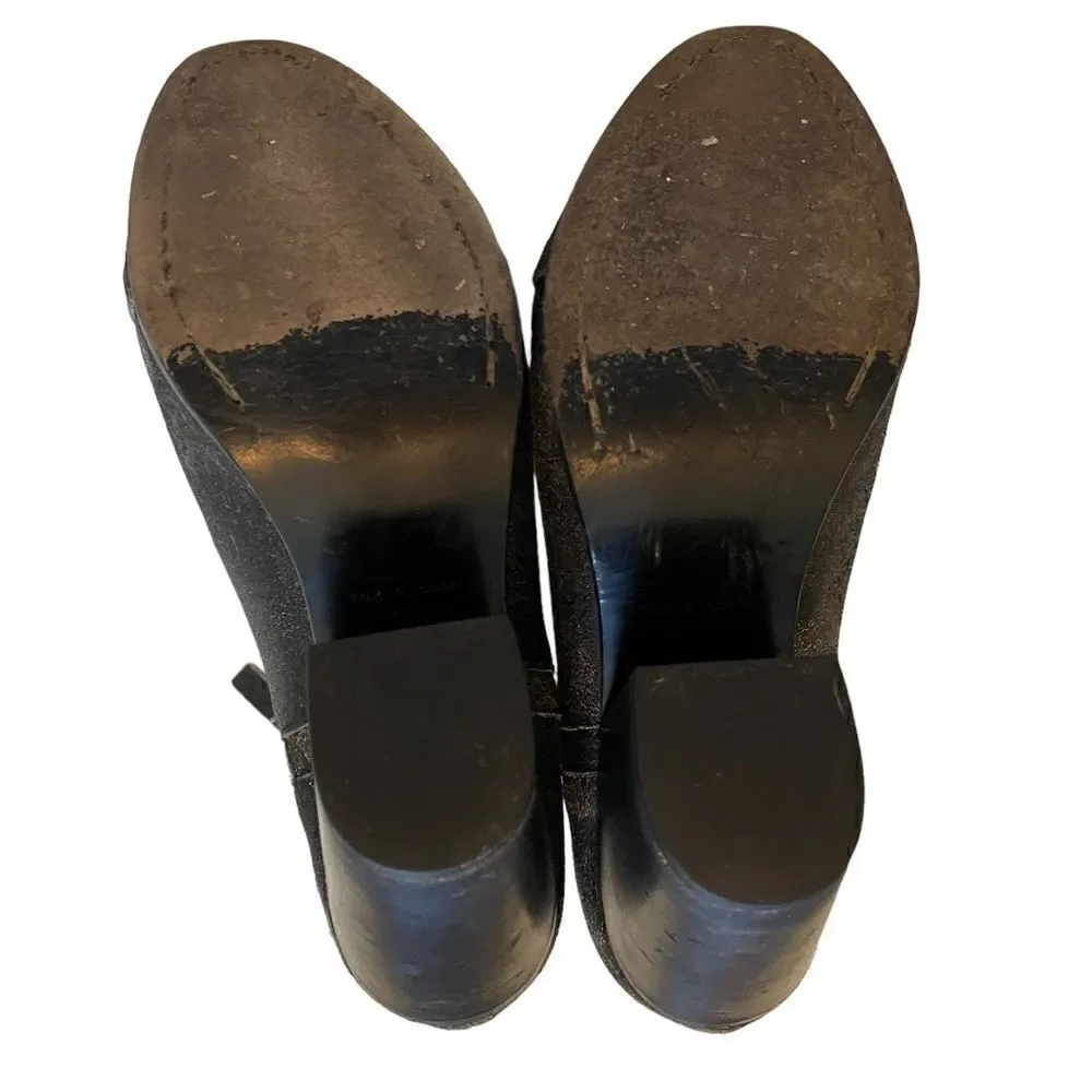Rag & Bone Margot Distressed Ankle Boots 40 US 10